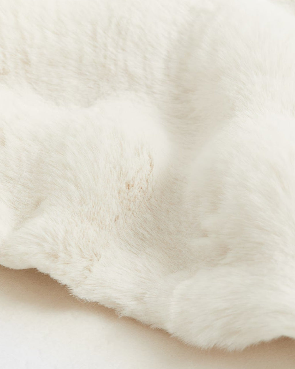 Fluffy Plaid met Structuur – Zachte Fleece Deken Wit-Fleece Dekens-Areamas-Wit-Areamas