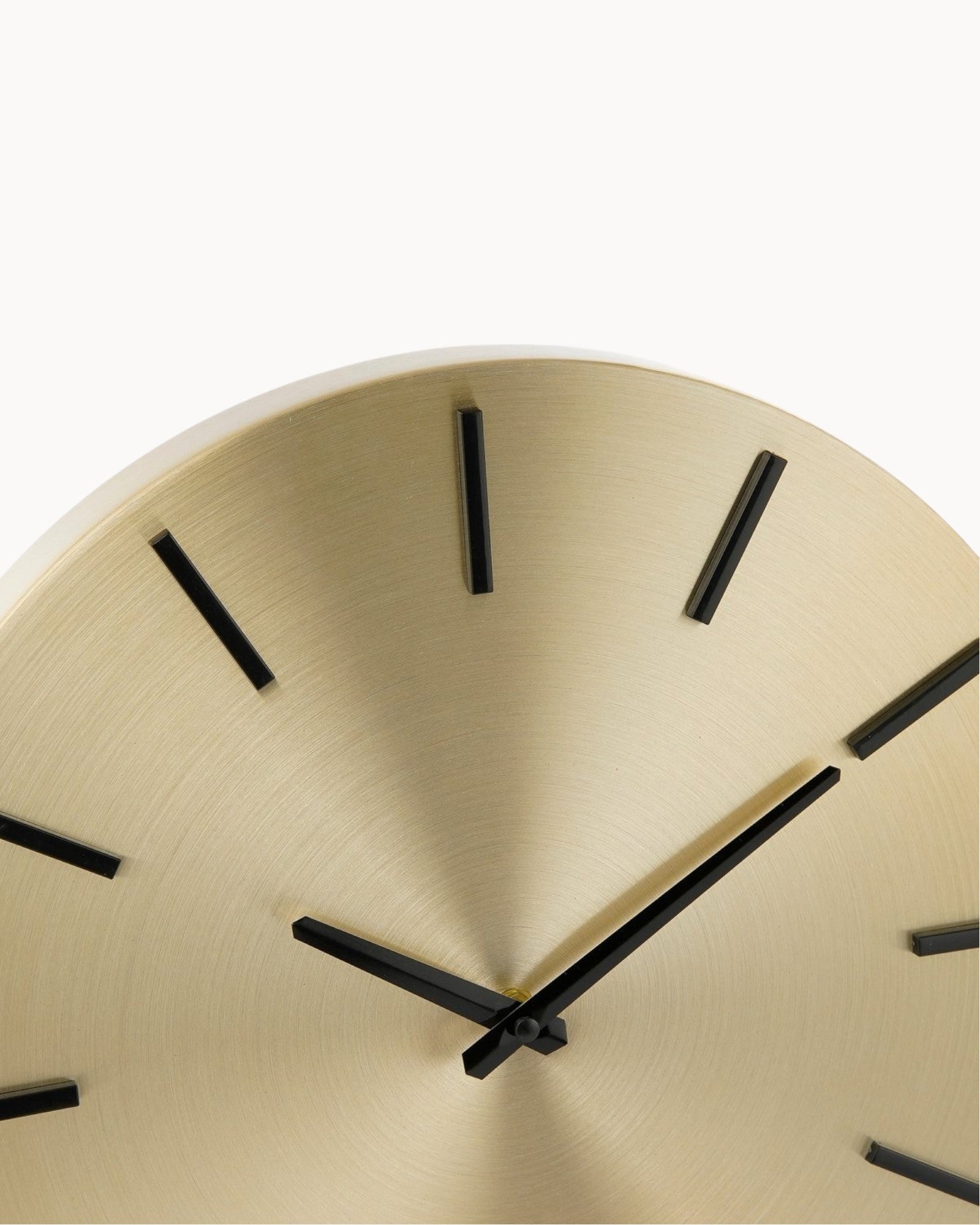 Gouden Wandklok van Aluminium – Rond Design-Wall Clock-Areamas-Areamas