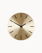 Gouden Wandklok van Aluminium – Rond Design-Wall Clock-Areamas-Areamas