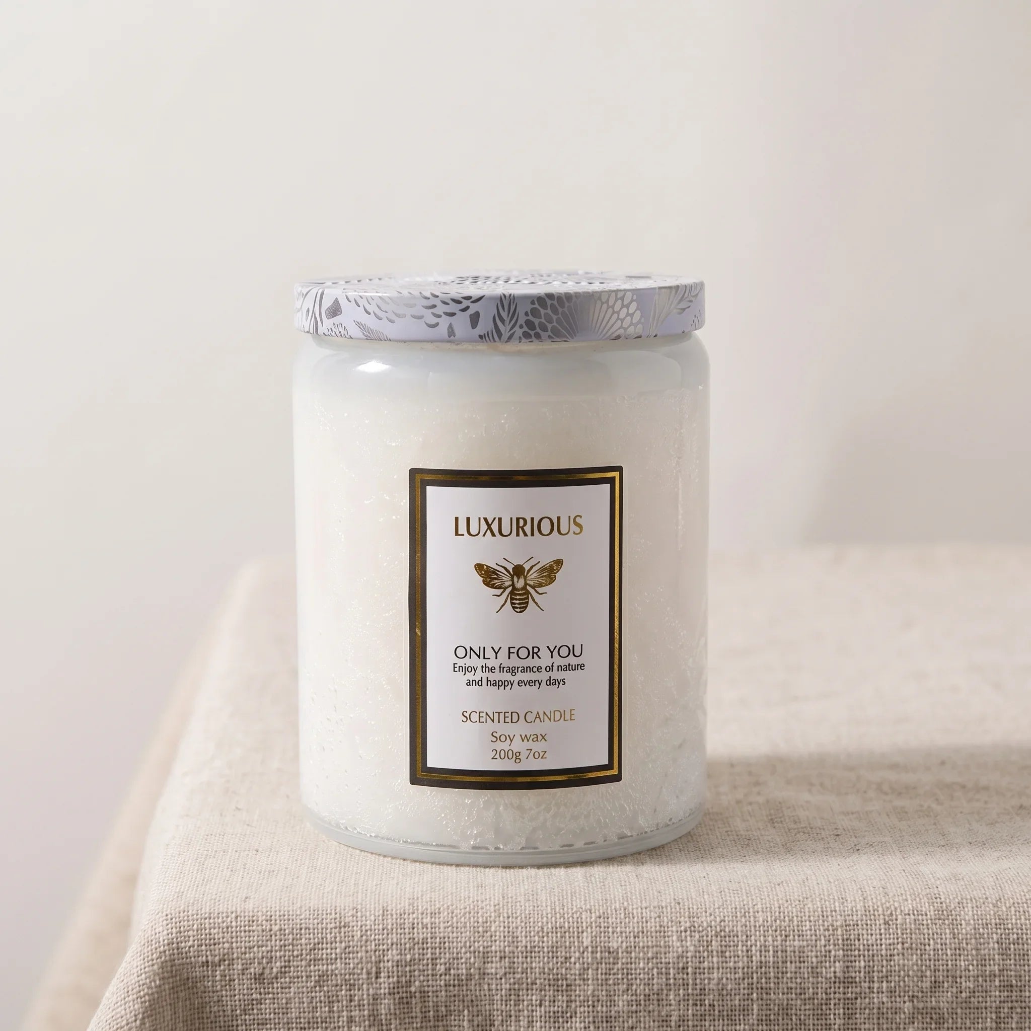 Geurkaars in Pot Sojawas Pear Freesia