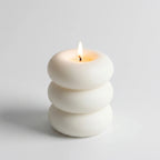 Donut Kaars Rond Design Geurkaars